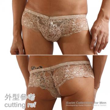 Mens lace booty shorts - 5 (thumb)