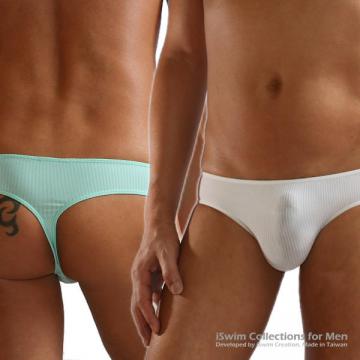 low rise under-seam thong briefs