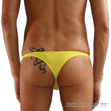 Smooth pouch capri swim thong bikini - 5 (thumb)