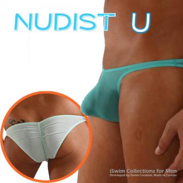 NUDIST pouch pucker bikini