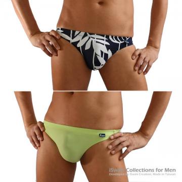 Smooth push pouch swim thong briefs - 1 (thumb)