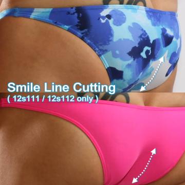 Smooth mini pouch swim bikini (smile full back) - 1 (thumb)