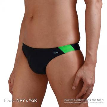 Sport swim tanga breifs in macthed color - 5 (thumb)