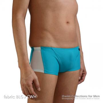 multi pieces designed swim boxers in mtached color type b - 6 (thumb)