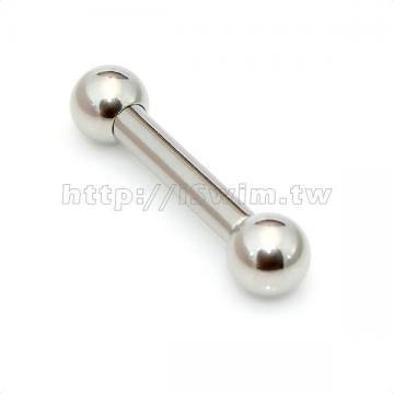 straight barbell 4G (5 x 25, ball 10mm) - 1 (thumb)