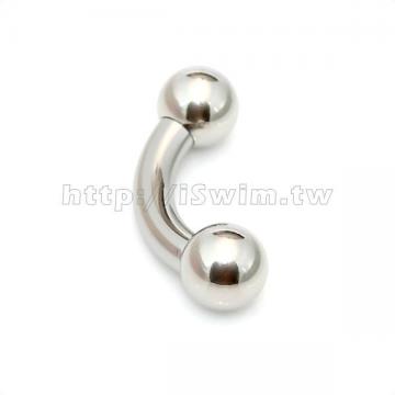 bent barbell 2g (6 x 25, ball 12mm) - 1 (thumb)