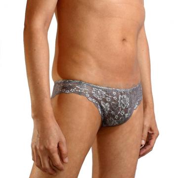 Mens sexy lace bikini underpants - 2 (thumb)