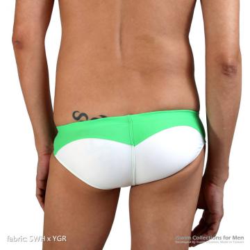 sports swim briefs in grid colors - 7 (thumb)