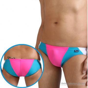 seamless sports swimming briefs in matched colors - 7 (thumb)