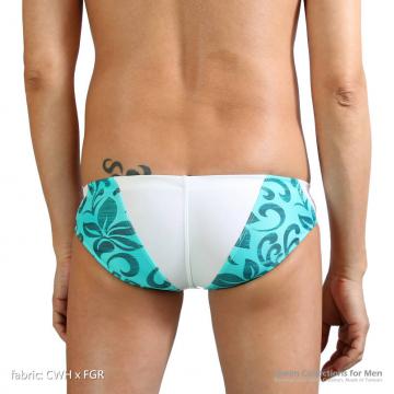 seamless sports swimming briefs in matched colors - 6 (thumb)