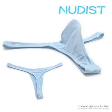 Silky NUDIST bulge thong underwear - 7 (thumb)