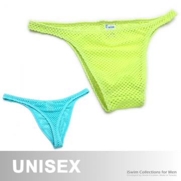 neon mesh unisex cheeky