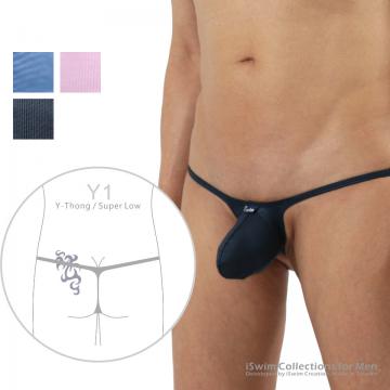 Stud bulge string thong (Y-back) - 0 (thumb)