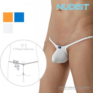 Mini NUDIST bulge string thong (Y-back) - 0 (thumb)