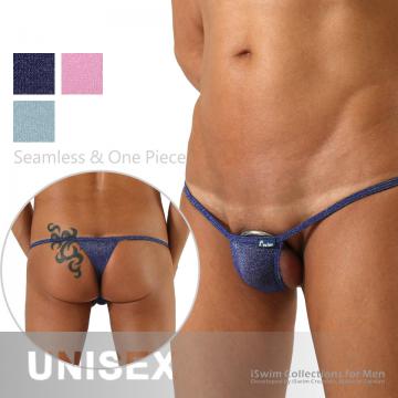 TOP 12 - Unisex sexy mini micro string thong ()