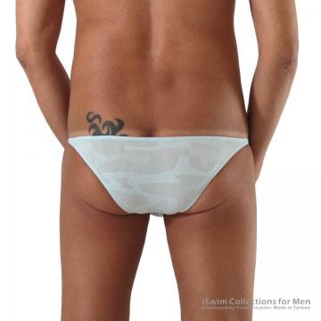 Cozy pouch string bikini (3/4 back) - 1 (thumb)