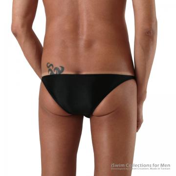 Metallic lifting pouch string bikini (3/4 back) - 2 (thumb)