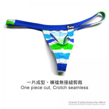 Balls supporter mens thong (Swimwear fabric, limited) - 3 (thumb)