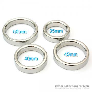 12x6mm med steel cock ring 35mm - 3 (thumb)