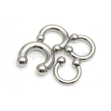 internally threaded circular barbell 2G (6 x 16mm) - 3 (thumb)