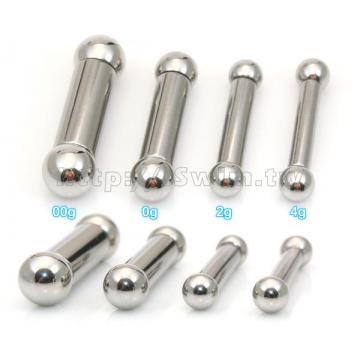 straight barbell 4G (5 x 25mm) - 3 (thumb)