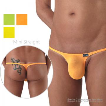 TOP 18 - Straight mini pouch string Y-back thong ()