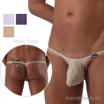 TOP 15 - Magic bulge string thong underwear (V-string) ()