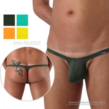 TOP 11 - Mini NUDIST bulge thong underwear (Y-back) ()