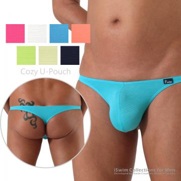 Cozy U-Pouch thong (flat triangle T-back) - 0 (thumb)