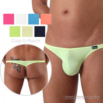 Cozy U-Pouch thong (flat triangle g-string) - 0 (thumb)